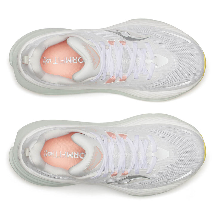 Saucony Hurricane 24 Womens | White/foam