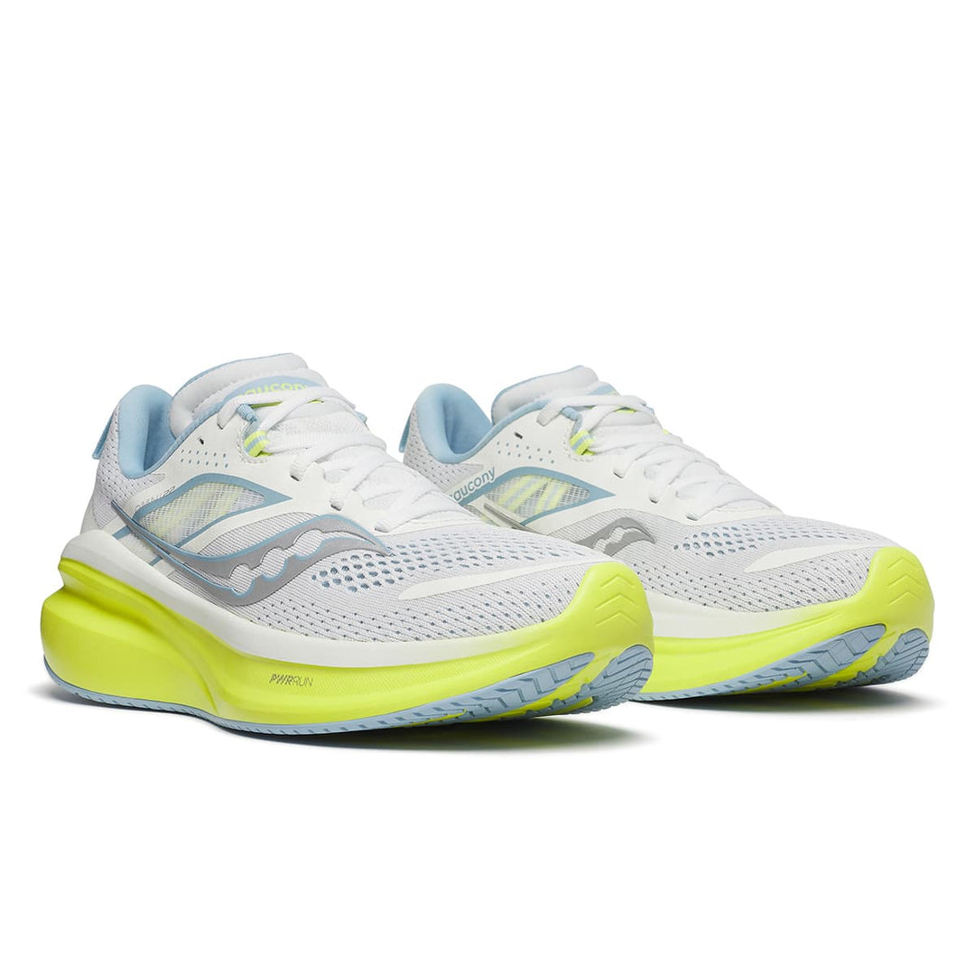 Saucony Omni 22 Womens | White/sunny