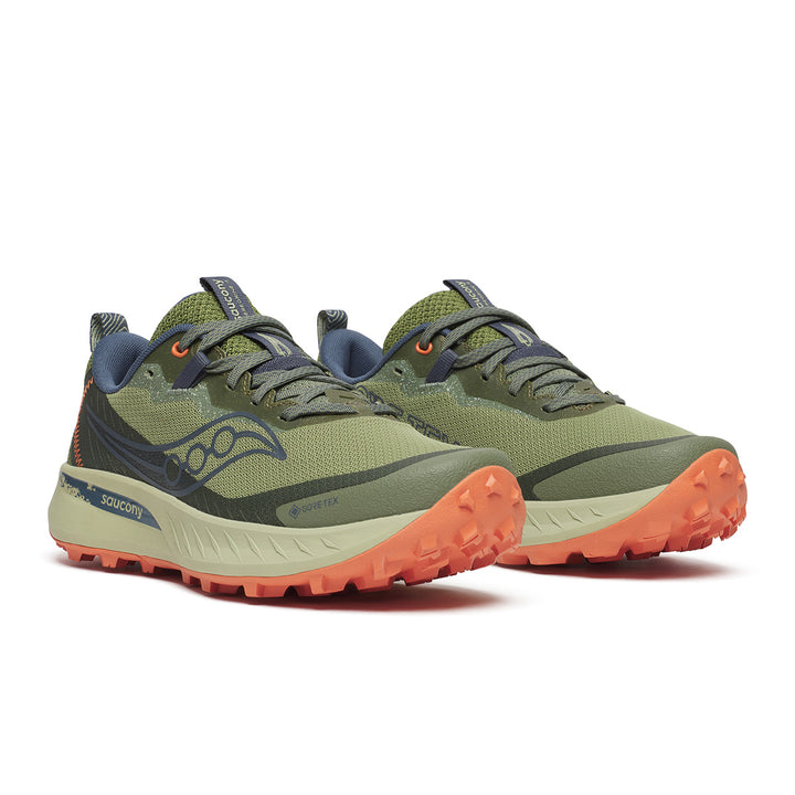 Saucony Peregrine 15 GTX Womens | Hemlock/dusk