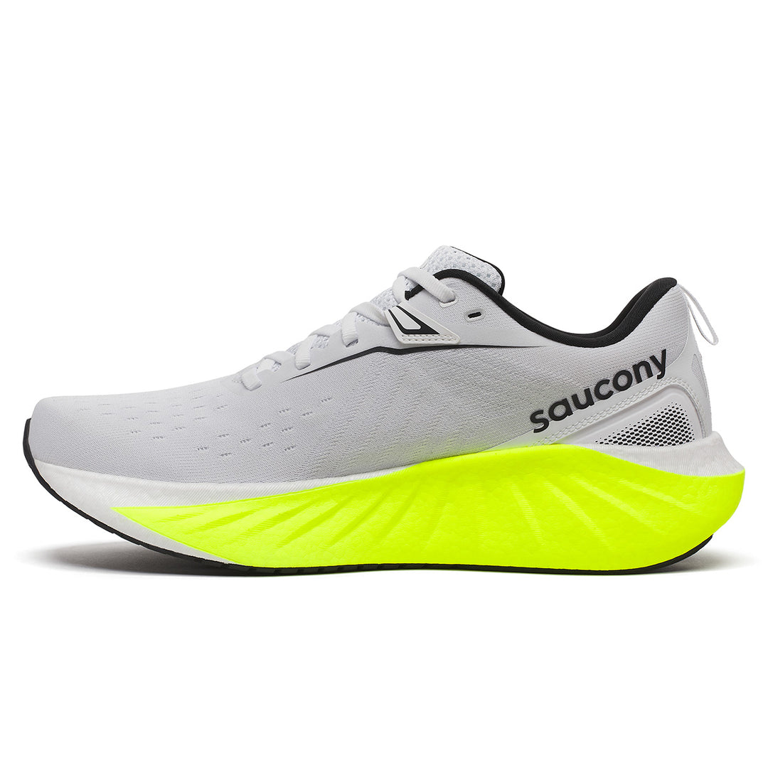 Saucony Triumph 22 Mens | White/citron