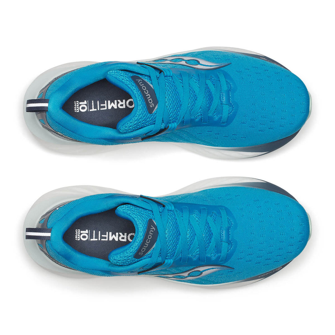 Saucony Triumph 22 Womens | Viziblue top