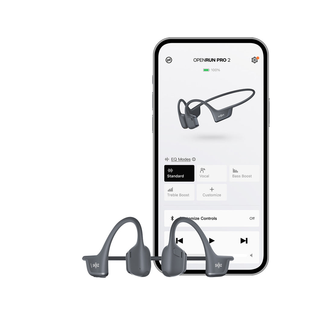 Shokz Openrun Pro 2 Black app white mode #colour_black