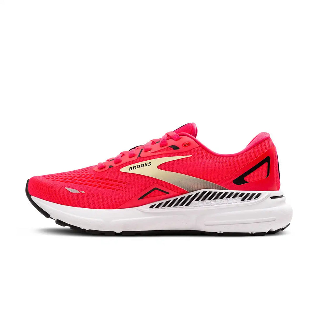 Brooks Adrenaline GTS 23 Womens | Diva Pink/yellow/black cushioning