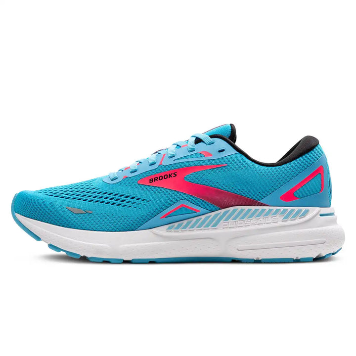 Brooks Adrenaline GTS 23 Mens | Crystal Seas/diva Pink/black running shoes