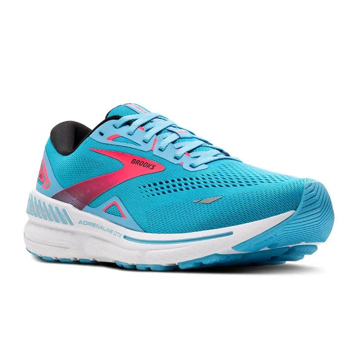 Brooks Adrenaline GTS 23 Mens | Crystal Seas/diva Pink/black marathon