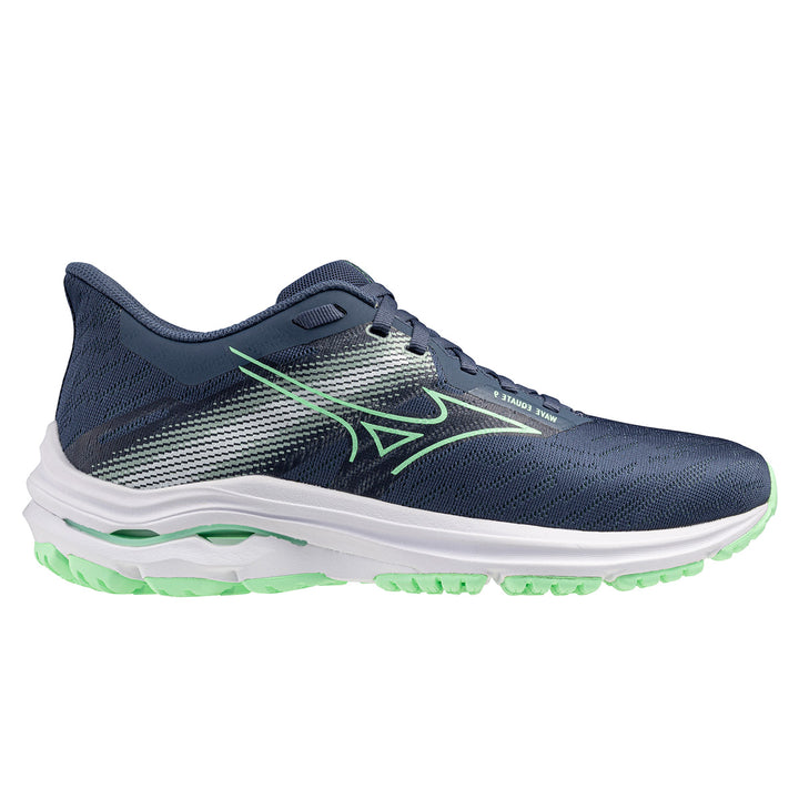 Mizuno Wave Equate 9 Womens | Vintage Indigo/neo Mint/white