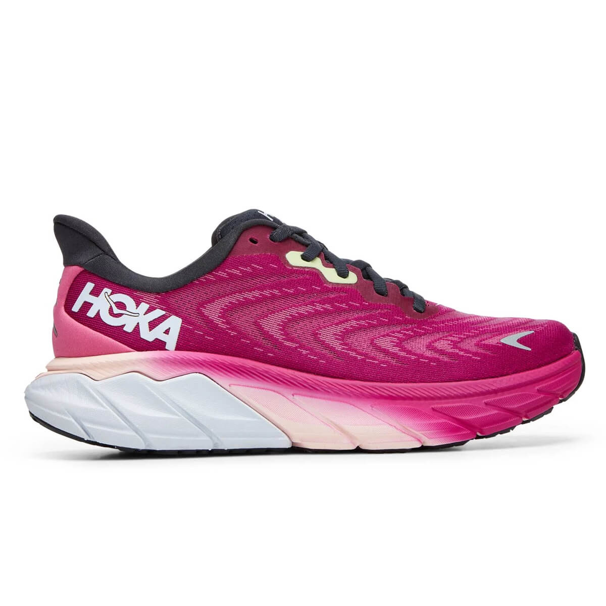 Hoka Arahi 6 Womens | Festival Fuchsia / Ibis Rose – Alexandra Sports