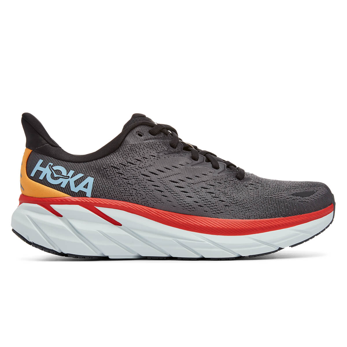 Hoka Clifton 8 Mens | Anthracite / Castlerock – Alexandra Sports