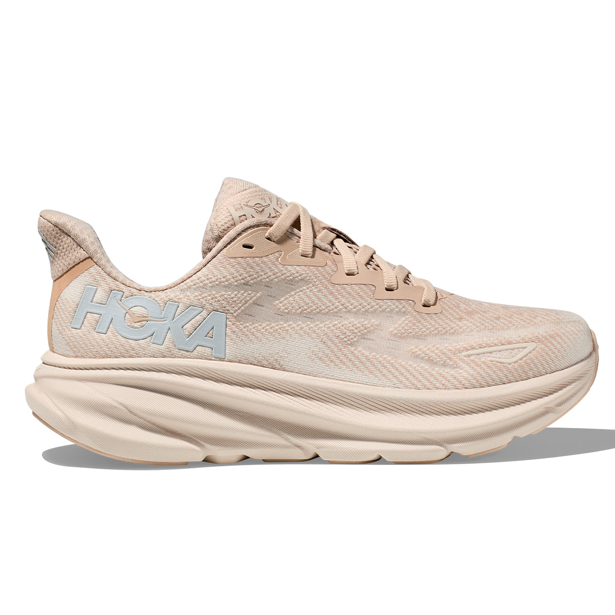 Hoka Clifton 9 Womens | Shifting Sand / Eggnog – Alexandra Sports